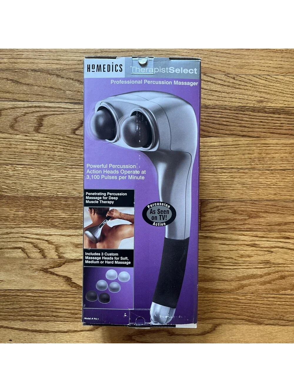HoMedics PA-1 Therapist Select Professional Percussion Massager With Box